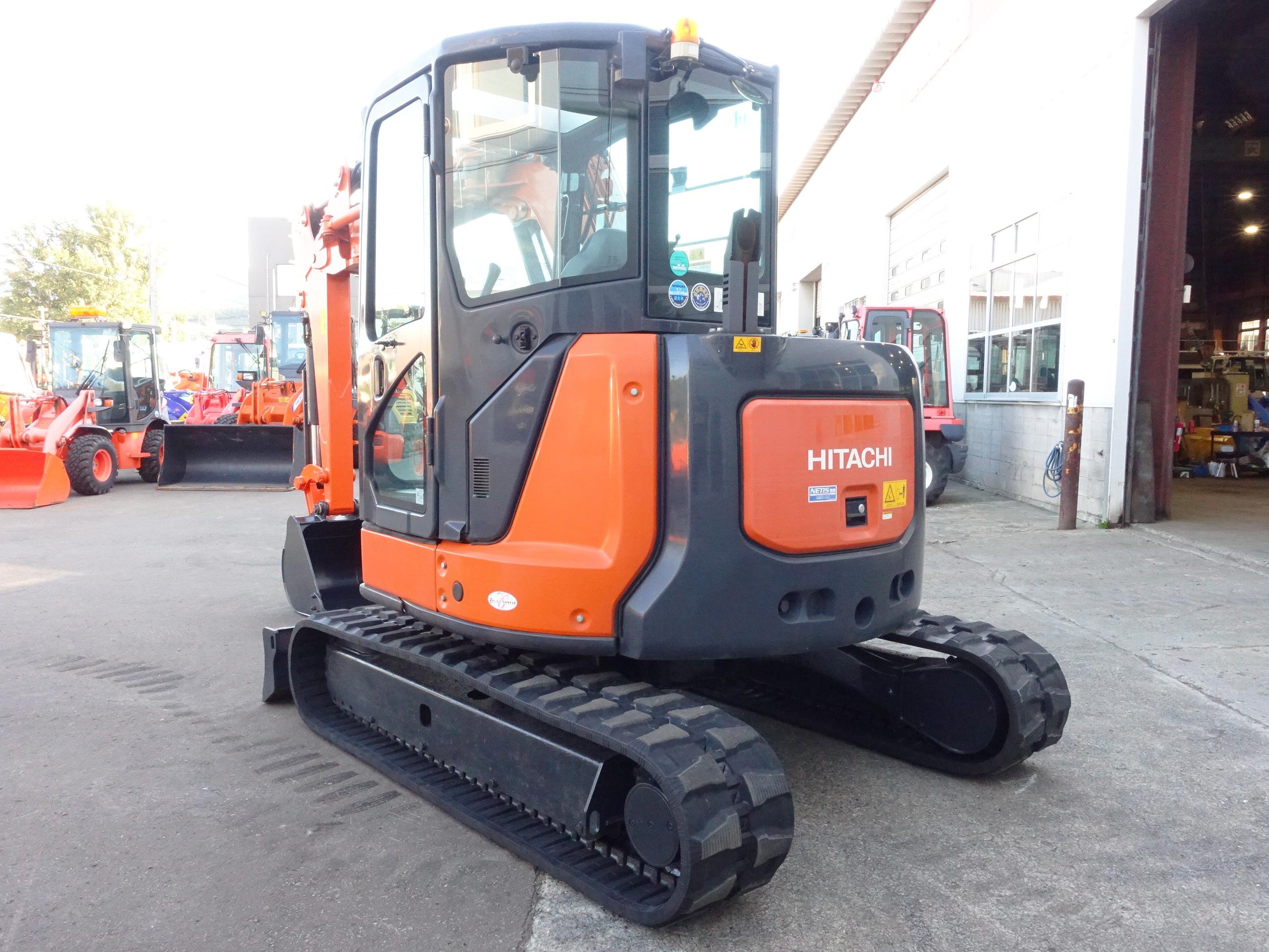 日立｜ZX55UR-5B｜エアコン｜バックホー｜中古